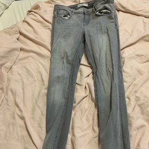 Size 8 Silver Zara jeans
